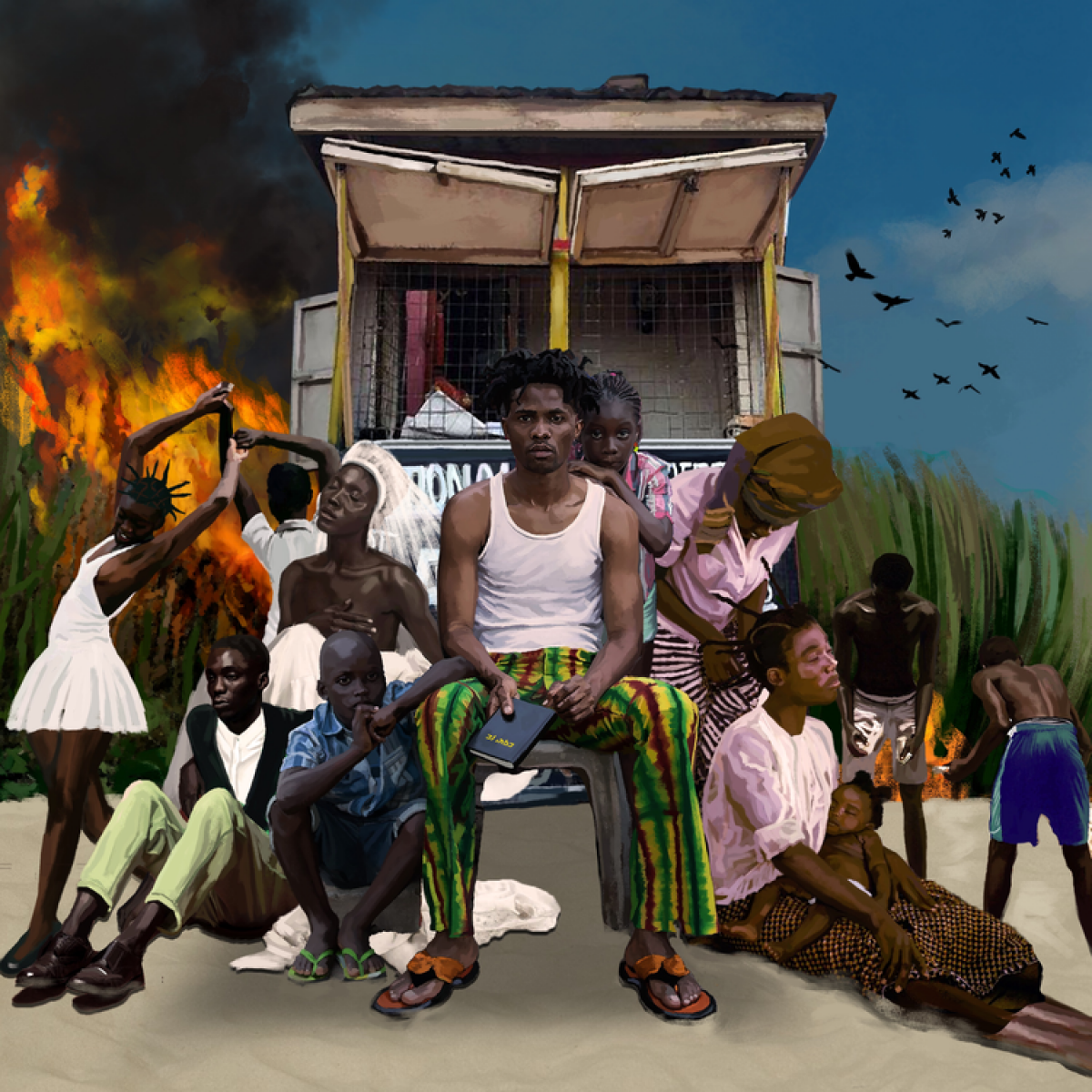 Kwesi Arthur – No Regrets 2 Album cover