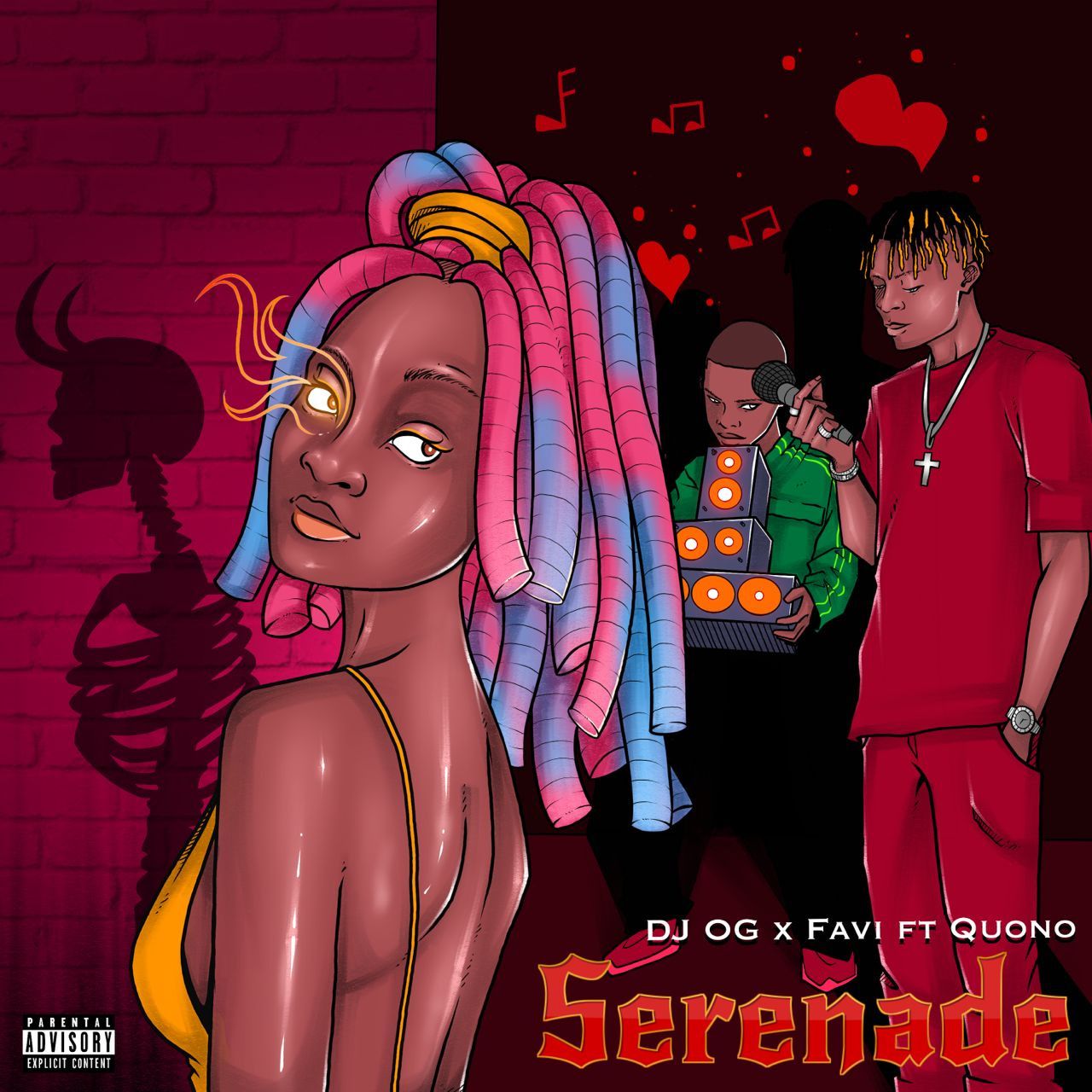DJ OG – Serenade Ft Favi & Quono 2 Album cover