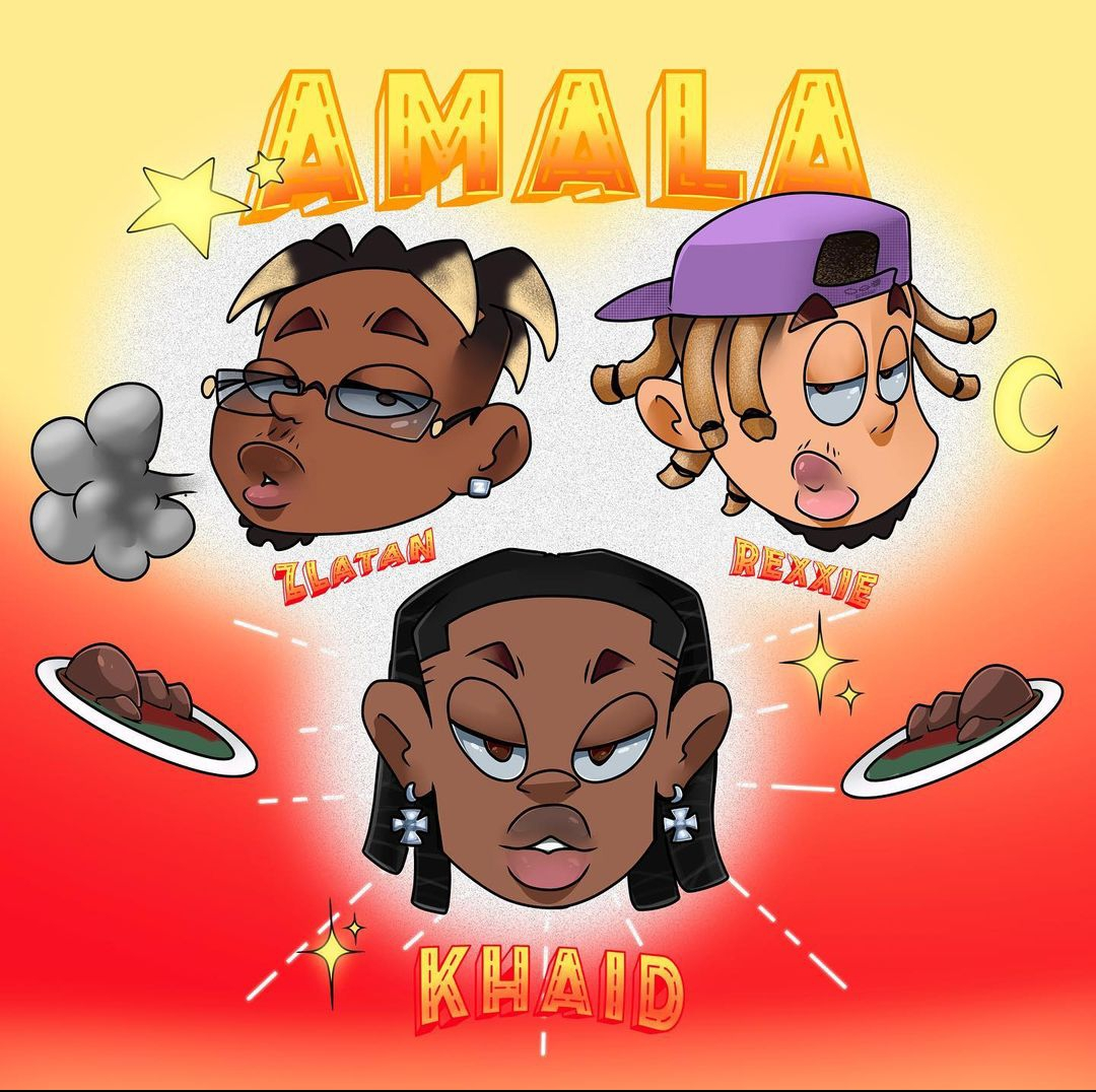 Khaid – Amala Ft. Zlatan & Rexxie 2 Album cover
