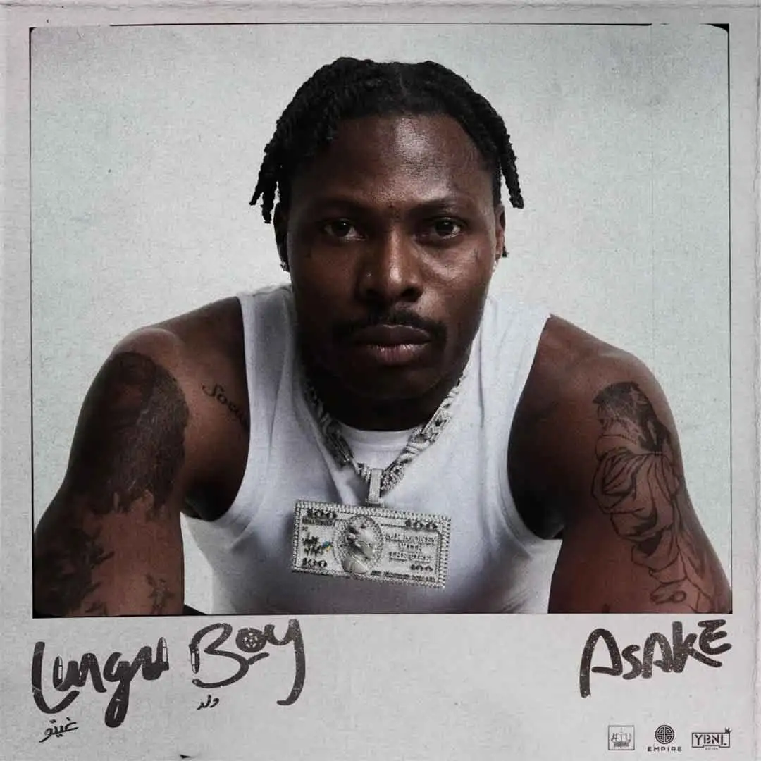 Asake – Active ft. Travis Scott 2 Album cover